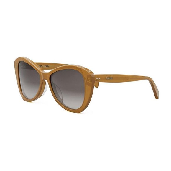 NEW CELINE SUNGLASSES CL40270U 47F WOMEN ORANGE CAT EYE CL 40270U 47F - Picture 2 of 3